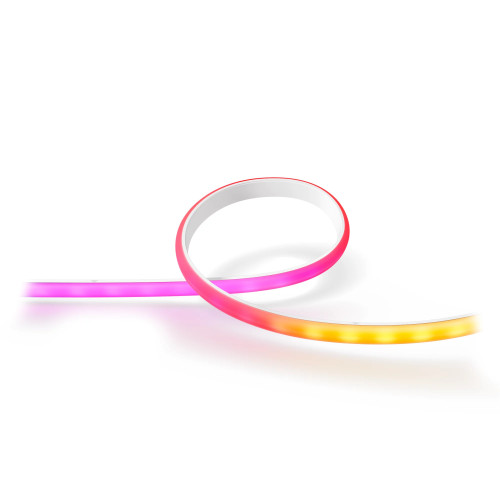 Philips Ambiente branco e colorido Hue Gradient Lightstrip, 2 metros Philips Ambiente branco e colorido Hue Gradient Lightstrip, 2 metros