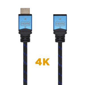 AISENS A120-0454 cabo HDMI 3 m HDMI Type A (Standard) Preto, Azul 2