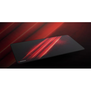 GENESIS Carbon 500 Maxi Flash G2 Tapete Gaming Preto, Vermelho 2