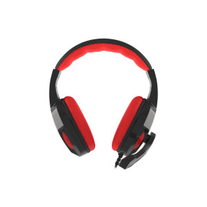 GENESIS Argon 110 Auscultadores Com fios Fita de cabeça Jogos Preto, Vermelho 2