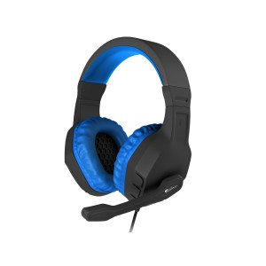 GENESIS Argon 200 Auscultadores Com fios Fita de cabeça Jogos Preto, Azul