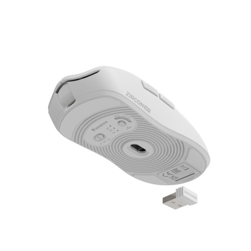 GENESIS Zircon 500 rato Jogos Mão direita RF Wireless + Bluetooth + USB Type-C Ótico 10000 DPI