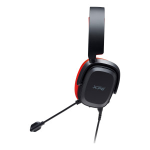 XPG PRECOG STUDIO Auscultadores Com fios Fita de cabeça Jogos USB Type-C Preto, Vermelho 2