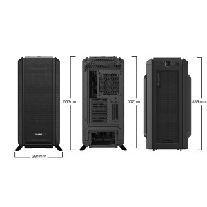 be quiet! Silent Base 802 Black Midi Tower Preto 2