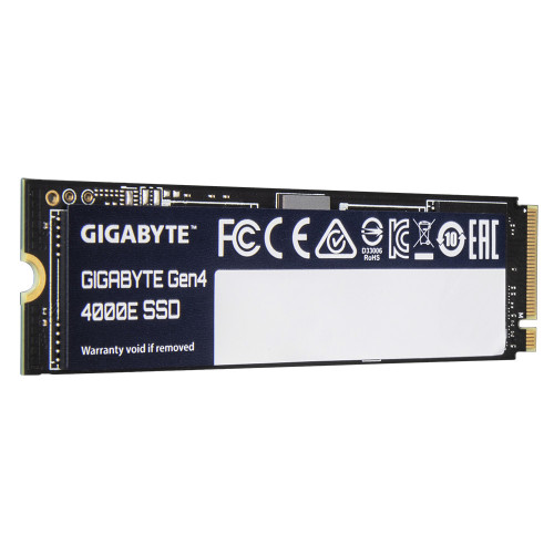 GIGABYTE Gen4 4000E 1 TB M.2 PCI Express 4.0 NVMe 3D NAND GIGABYTE Gen4 4000E 1 TB M.2 PCI Express 4.0 NVMe 3D NAND