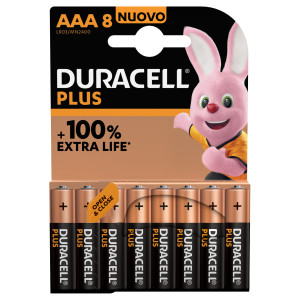 Duracell Plus 100 AAA Bateria descartável Alcalino