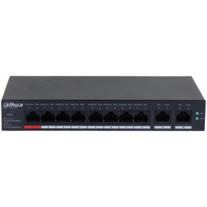 Dahua Technology DH-CS4010-8GT-110 switch de rede Gerido L2 Gigabit Ethernet (10 100 1000) Power over Ethernet (PoE) Preto 2