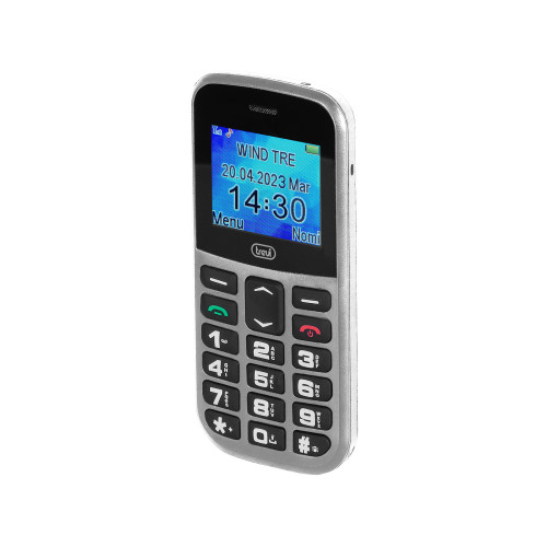 Trevi Max 20 4,5 cm (1.77") 160 g Prateado Telefone para idosos Trevi Max 20 4,5 cm (1.77") 160 g Prateado Telefone para idosos
