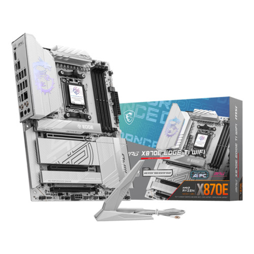 MSI MPG X870E EDGE TI WIFI motherboard AMD X870E Ranhura AM5 ATX MSI MPG X870E EDGE TI WIFI motherboard AMD X870E Ranhura AM5 ATX