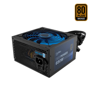 CoolBox DeepPower BR-650 fonte de alimentação 650 W 20+4 pin ATX ATX Preto