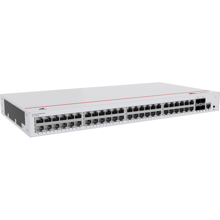 HUAWEI eKit S310 Series S310-48P4S Gerido L2+ Gigabit Ethernet (10 100 1000) Power over Ethernet (PoE) 1U Cinzento