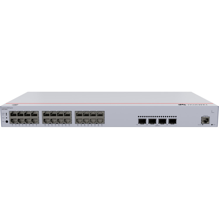 HUAWEI eKit S220 Series S220-24P4X Gerido L2 Gigabit Ethernet (10 100 1000) Power over Ethernet (PoE) 1U Cinzento