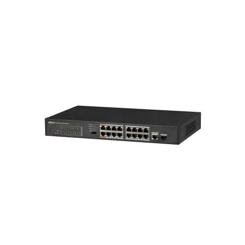 Dahua Technology PFS3117-16ET-135 switch de rede Não-gerido L2 Fast Ethernet (10 100) Power over Ethernet (PoE) Preto Dahua Technology PFS3117-16ET-135 switch de rede Não-gerido L2 Fast Ethernet (10 100) Power over Ethernet (PoE) Preto