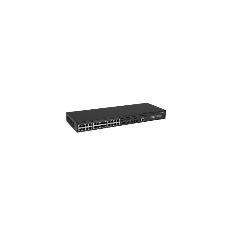 Dahua Technology Access DH-AS4300-24GT4GF switch de rede Gerido L2 L2+ Gigabit Ethernet (10 100 1000) Preto