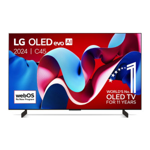 LG OLED evo OLED42C45LA TV 106,7 cm (42") 4K Ultra HD Smart TV Wi-Fi Preto