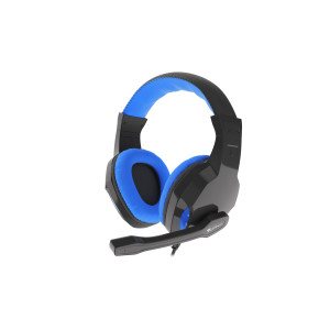 GENESIS ARGON 100 Auscultadores Com fios Fita de cabeça Jogos Preto, Azul