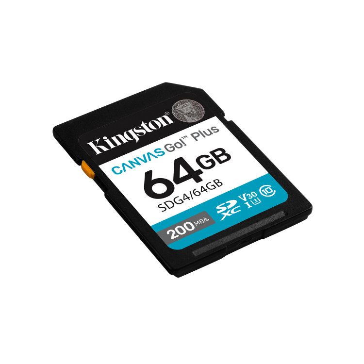 Kingston Technology Canvas Go! Plus 64 GB SDXC UHS-I Classe 10