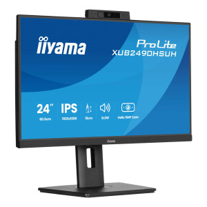 iiyama XUB2490HSUH-B2 monitor de ecrã 60,5 cm (23.8") 1920 x 1080 pixels Full HD LED Preto