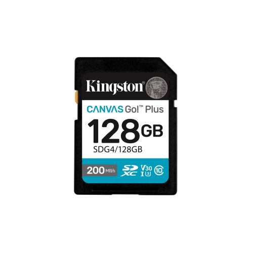 Kingston Technology Canvas Go! Plus 128 GB SDXC UHS-I Classe 10 Kingston Technology Canvas Go! Plus 128 GB SDXC UHS-I Classe 10