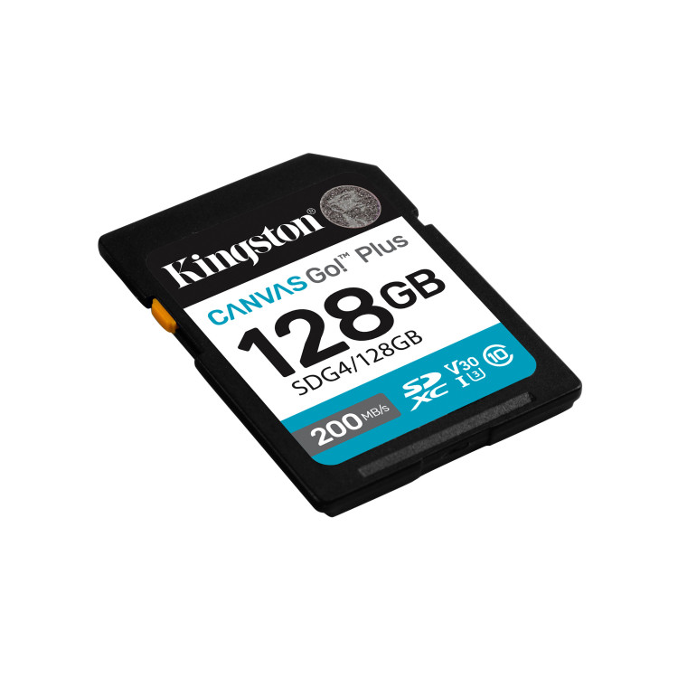 Kingston Technology Canvas Go! Plus 128 GB SDXC UHS-I Classe 10