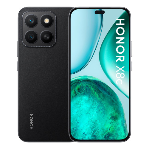 Honor X8с 17 cm (6.7") Dual SIM MagicOS 9.0 4G USB Type-C 8 GB 256 GB 5000 mAh Preto Honor X8с 17 cm (6.7") Dual SIM MagicOS 9.0 4G USB Type-C 8 GB 256 GB 5000 mAh Preto