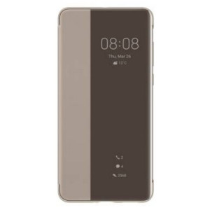 Huawei Smart View Flip Cover capa para telemóvel 16,7 cm (6.58") Fólio Caqui