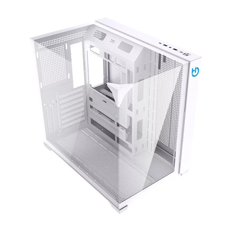 Hiditec SKY Tower Transparente, Branco