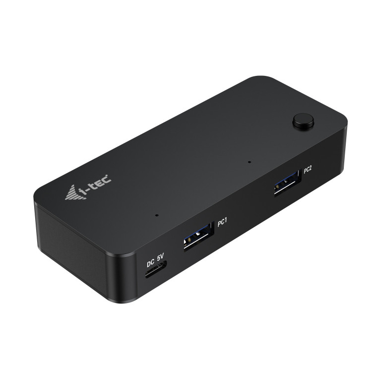 i-tec CAKVMHUB2A2C hub de interface USB Type-C 5000 Mbit s Preto