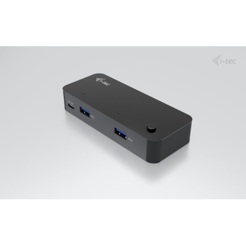 i-tec CAKVMHUB2A2C hub de interface USB Type-C 5000 Mbit s Preto i-tec CAKVMHUB2A2C hub de interface USB Type-C 5000 Mbit s Preto