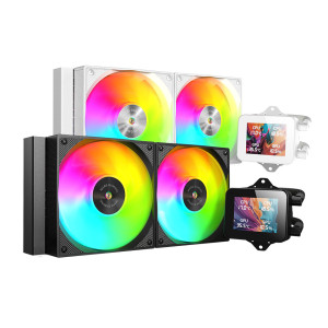 Mars Gaming MLVISION240 Sistema de Arrefecimento de Computador Processador Refrigerador líquido all-in-one 12 cm Preto 2