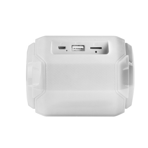 Mars Gaming MSBAXW Altifalante Portátil e ou para festa Coluna portátil estéreo Branco 10 W