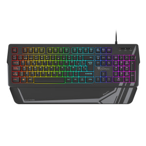 GENESIS Rhod 350 RGB teclado Jogos USB QWERTY Espanhol Preto 2