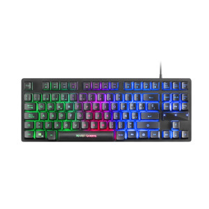 Mars Gaming MCPTKLES teclado Rato incluído Jogos USB Espanhol Preto 2