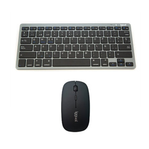 iggual IGG316917+IGG316771 teclado Rato incluído Bluetooth QWERTY Cinzento