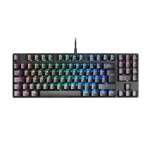 Mars Gaming MKREVOPROBES teclado Jogos USB Espanhol Preto