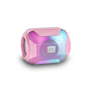 Mars Gaming MSBAXP Altifalante Portátil e ou para festa Coluna portátil estéreo Rosa 10 W