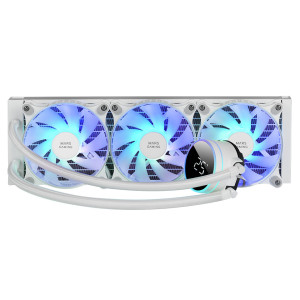 Mars Gaming ML-LCD360W Processador Kit de arrefecimento líquido 12 cm Branco 1 unidade(s)