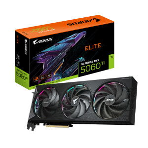 GIGABYTE AORUS GeForce RTX 5060 Ti ELITE 16G NVIDIA 16 GB GDDR7 2