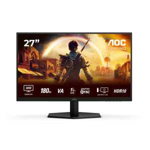 AOC G4 Q27G42XNE monitor de ecrã 68,6 cm (27") 2560 x 1440 pixels Quad HD LED Preto, Vermelho