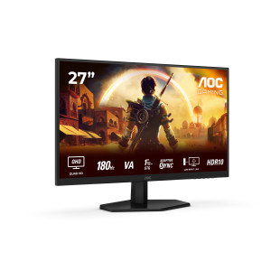 AOC G4 Q27G42XNE monitor de ecrã 68,6 cm (27") 2560 x 1440 pixels Quad HD LED Preto, Vermelho 2
