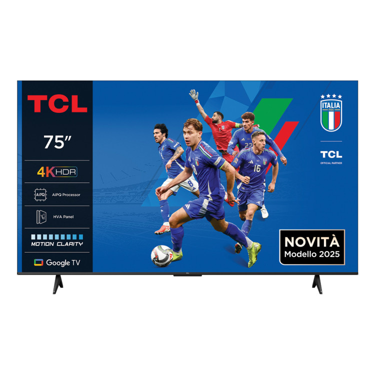 TCL P6K 75P6K TV 190,5 cm (75") 4K Ultra HD Smart TV Wi-Fi Preto