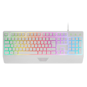 Mars Gaming MK124 teclado Jogos USB Espanhol Branco