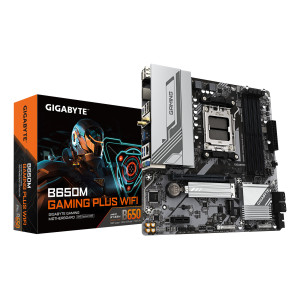 GIGABYTE B650M GAMING PLUS WIFI AMD B650 Ranhura AM5 micro ATX