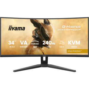 iiyama G-MASTER GCB3486WQSCP-B1 monitor de ecrã 86,4 cm (34") 3440 x 1440 pixels UltraWide Quad HD Preto 2