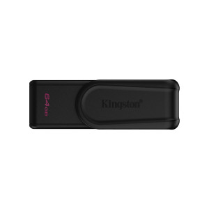 Kingston Technology DataTraveler Exodia S unidade de memória USB 64 GB USB Type-A 3.2 Gen 1 (3.1 Gen 1) Preto
