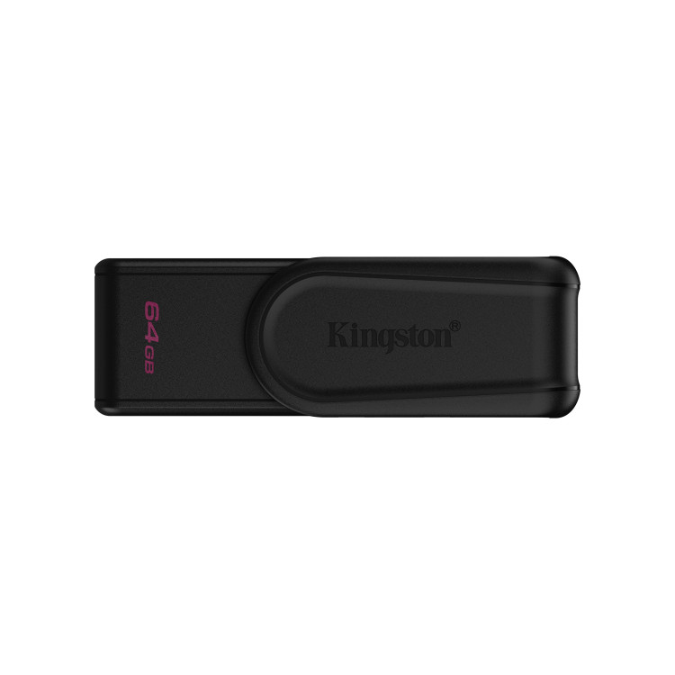 Kingston Technology DataTraveler Exodia S unidade de memória USB 64 GB USB Type-A 3.2 Gen 1 (3.1 Gen 1) Preto