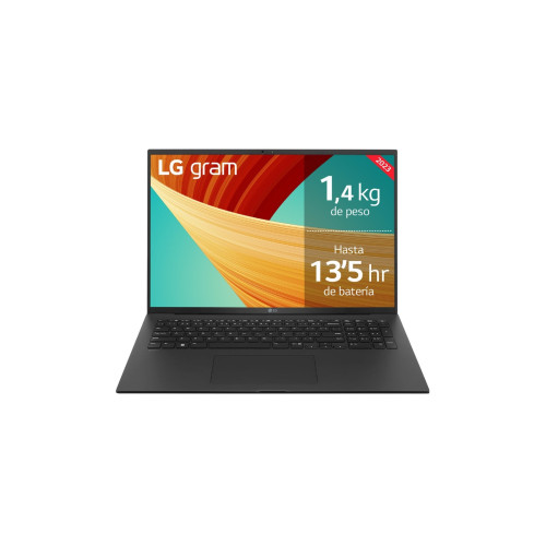 LG Gram 17Z90R Intel® Core™ i7 i7-1360P Computador portátil 43,2 cm (17") 2K 32 GB LPDDR5-SDRAM 512 GB SSD NVIDIA GeForce RTX LG Gram 17Z90R Intel® Core™ i7 i7-1360P Computador portátil 43,2 cm (17") 2K 32 GB LPDDR5-SDRAM 512 GB SSD NVIDIA GeForce RTX