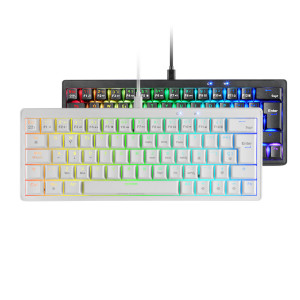 Mars Gaming MKMINIPRO teclado Jogos USB Espanhol Preto 2
