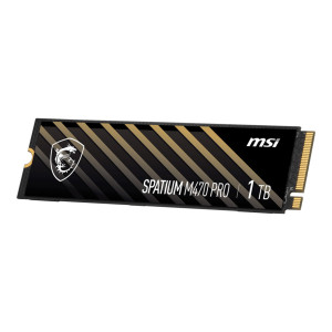 MSI Spatium M470 PRO PCIe 4.0 NVMe M.2 1TB PCI Express 4.0 3D NAND 2