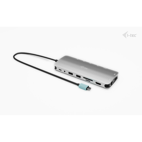 i-tec Metal C31NANOTRIPLEDOCKPD Com fios USB 3.2 Gen 1 (3.1 Gen 1) Type-C Cinzento i-tec Metal C31NANOTRIPLEDOCKPD Com fios USB 3.2 Gen 1 (3.1 Gen 1) Type-C Cinzento